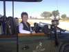 Madelein Norval - on safari at Jao Camp in Botswana